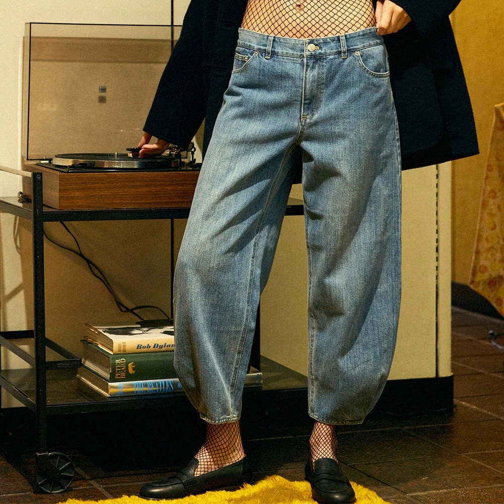 Tibi Brancusi barrel jeans size 30
